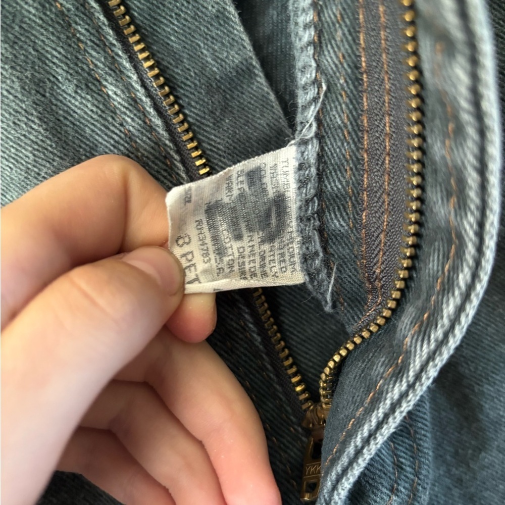 Green Denim Rider Jeans - Picture 6 of 9